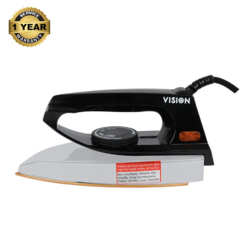 VISION Electronic Iron 1200W Shock and Burn Proof  VIS-DEI-004