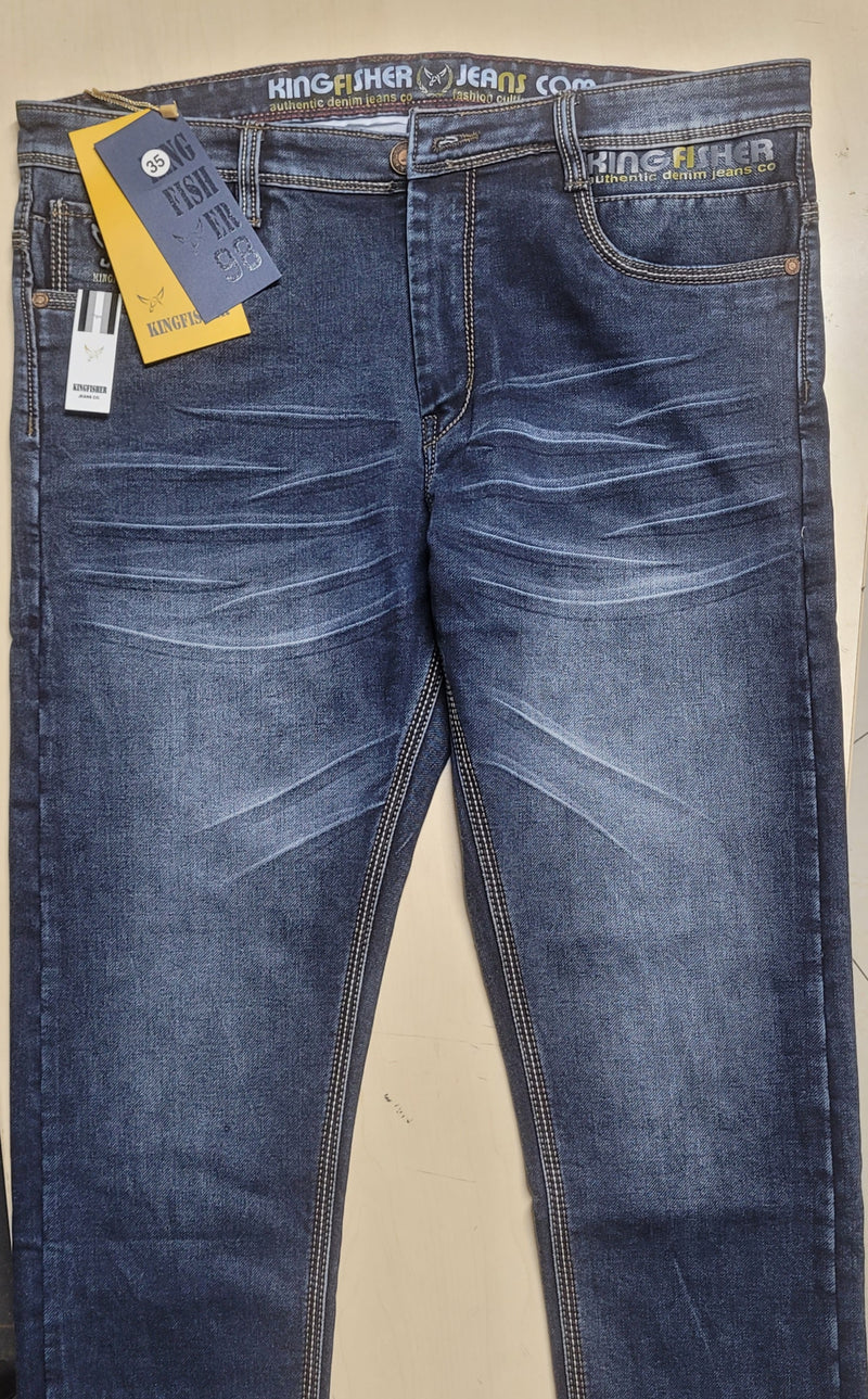 Kingfisher Exclusive Thai Knit Denim Jeans Pant