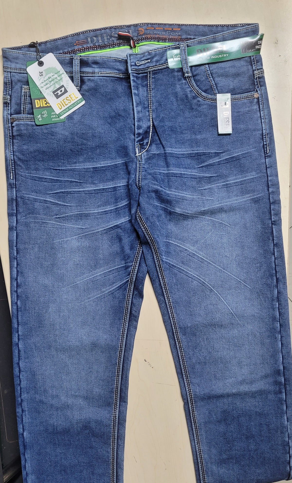 Diesel Exclusive Thai Knit Denim Jeans Pant