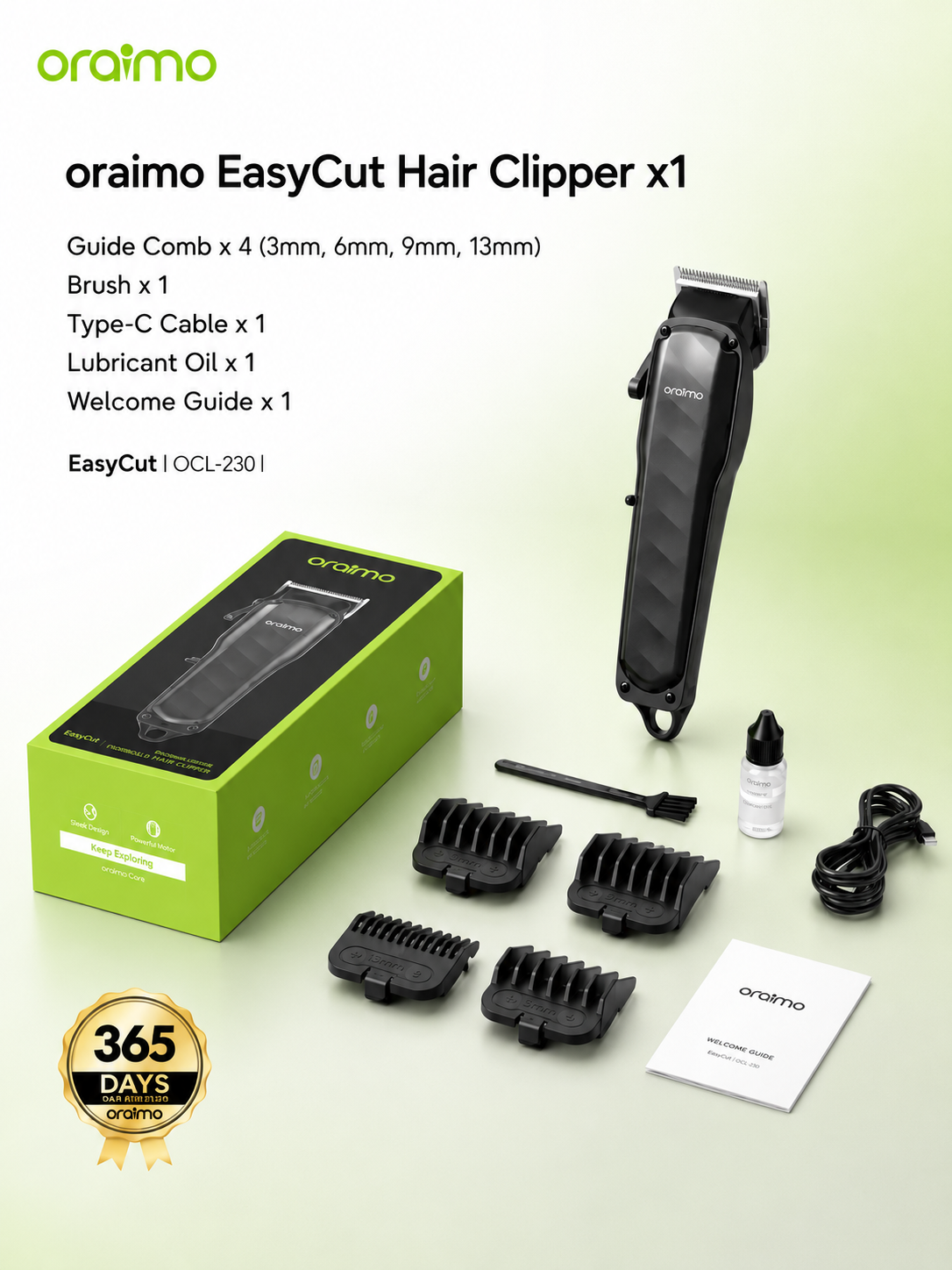 Oraimo EasyCut Hair Clipper