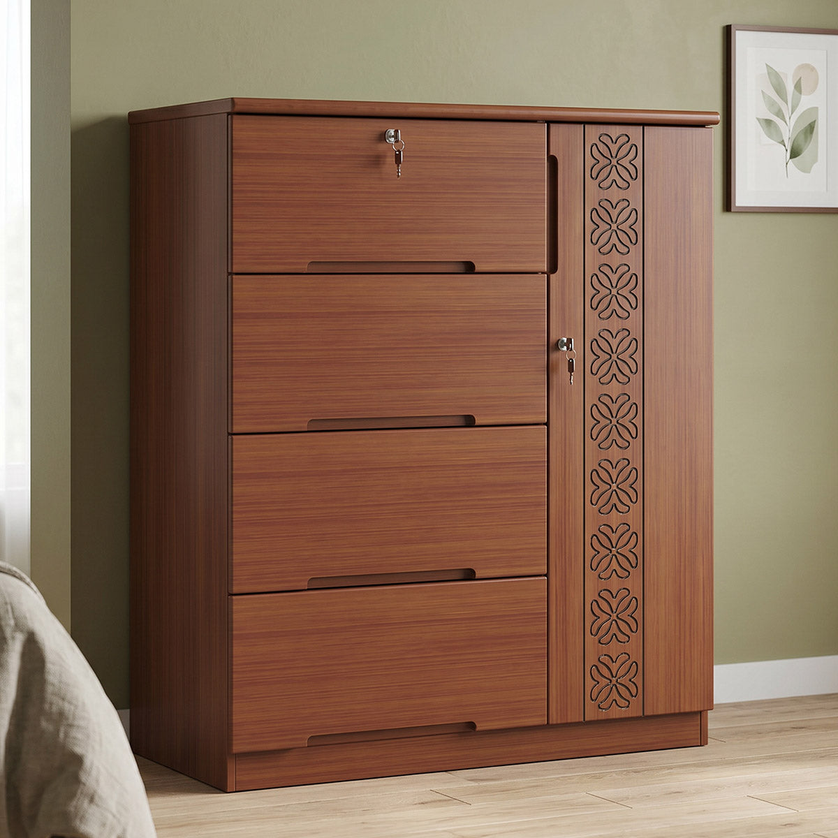 Wardrobe - Crown WDH-371-3-1-20 (Wardrobe)