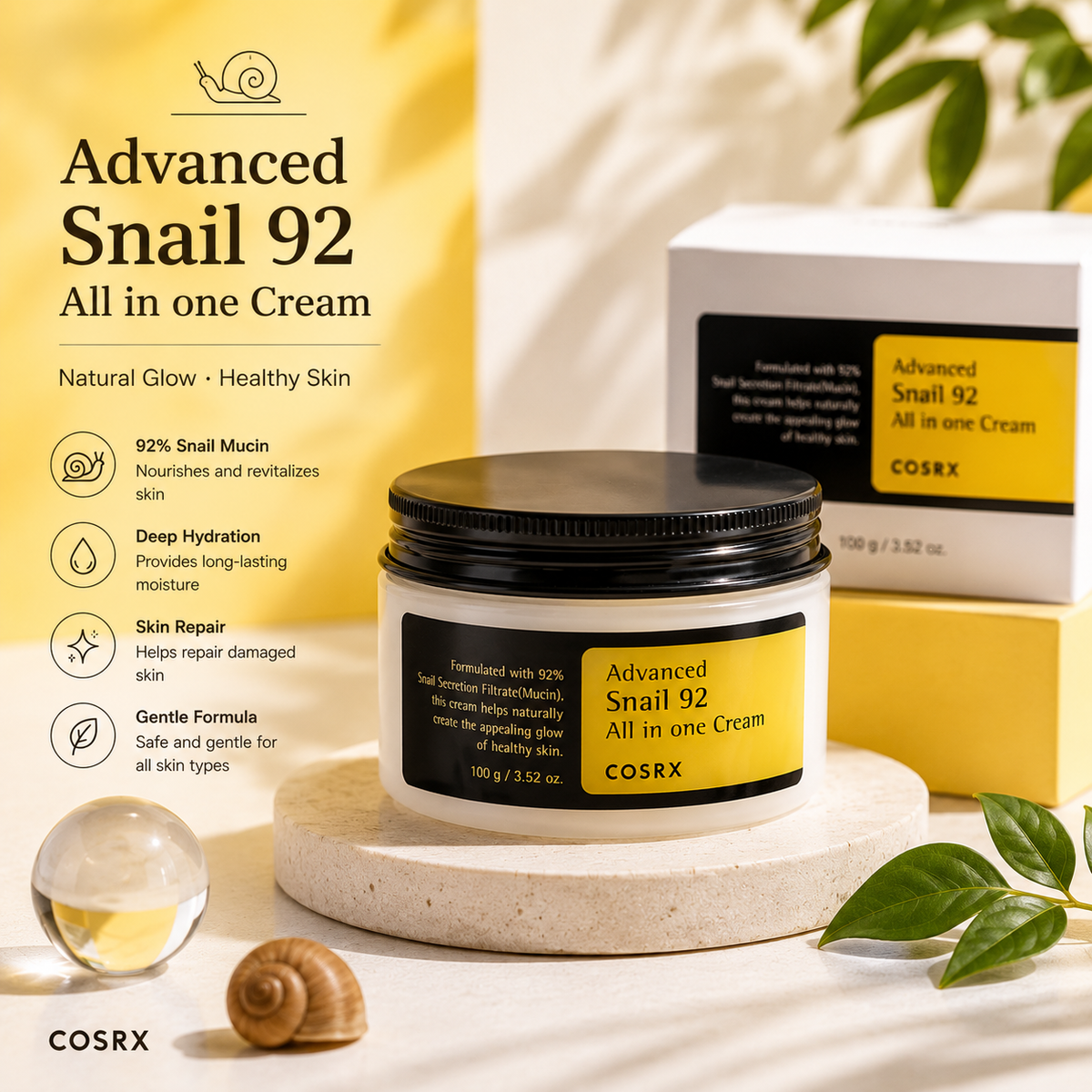 COSRX Advanced Snail 92 All in One Cream