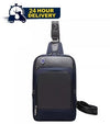 Arctic Hunter XB00116 Leather Crossbody Business Waterproof IPAD Bag With USB