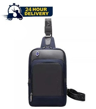 Arctic Hunter XB00116 Leather Crossbody Business Waterproof IPAD Bag With USB