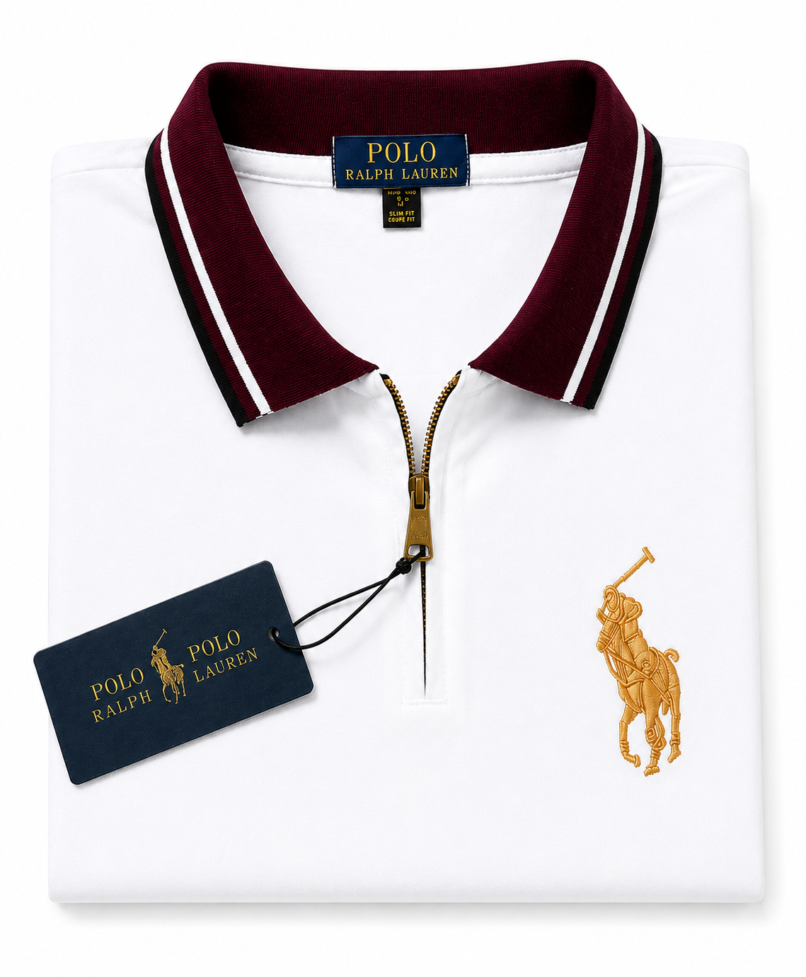 Men's Zipper Polo-01