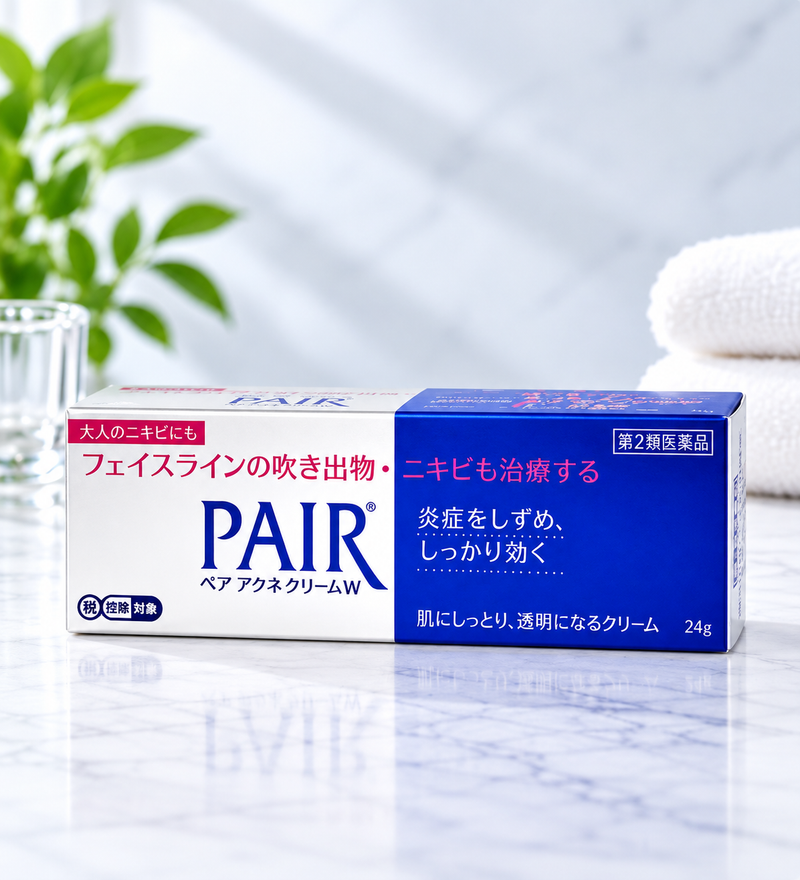 Lion PAIR Acne Cream W Medicated Acne Treatment Cream – 14g