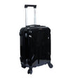 Travello Luxury Plus 24 Inch Ultra Light Weight Strong Build Quality Water-Resistant Double Caster Wheel Bigger Space Hardtop Luggage-Trolley Black