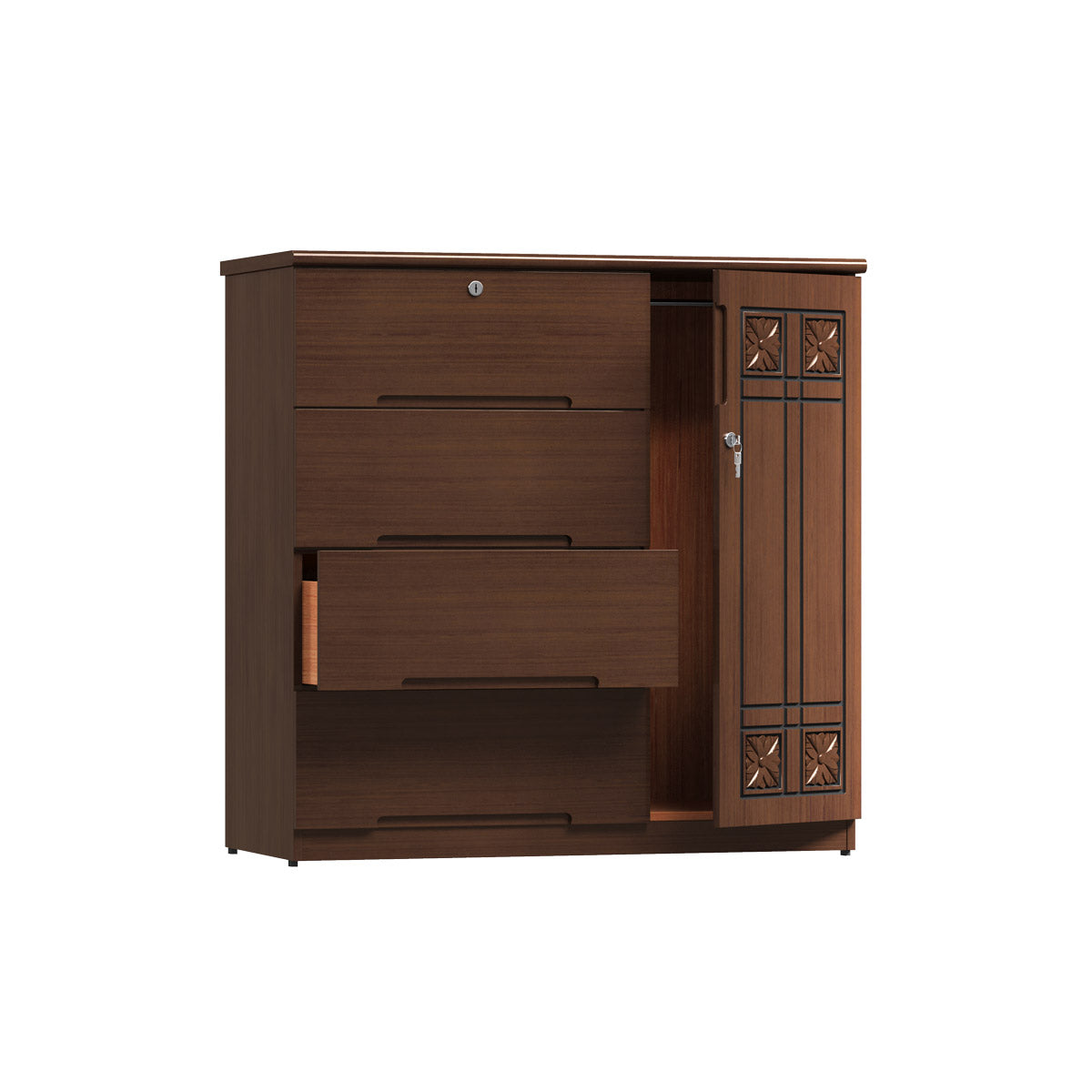 Eden Wooden Wardrobe | WDH-358-3-1-20