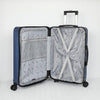 Travello 24 Inch Royal Zipper Unbreakable Body More Capacity Water Resistant Aluminum Luggage- Trolley Dark Blue