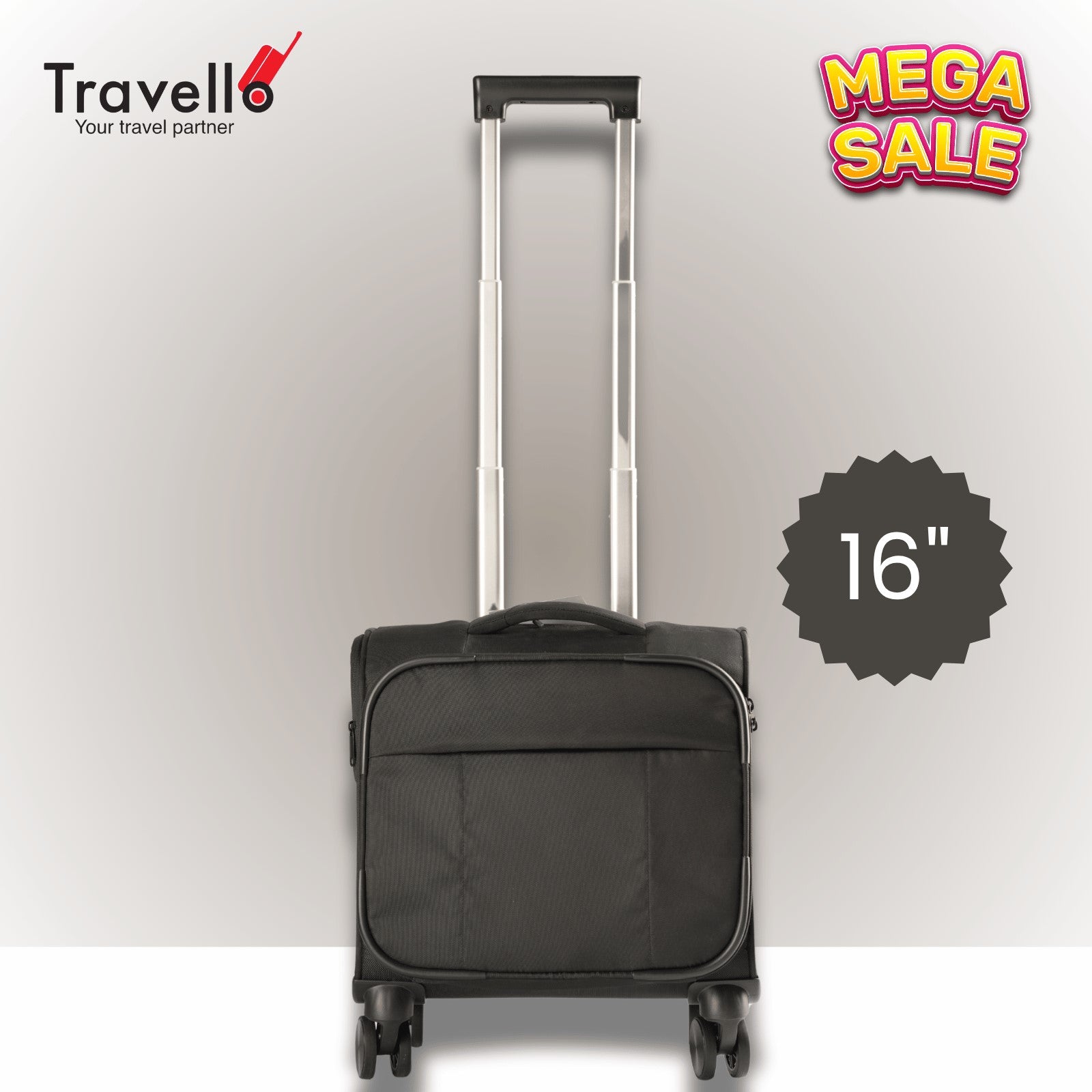 Travello Business Case 16" Black