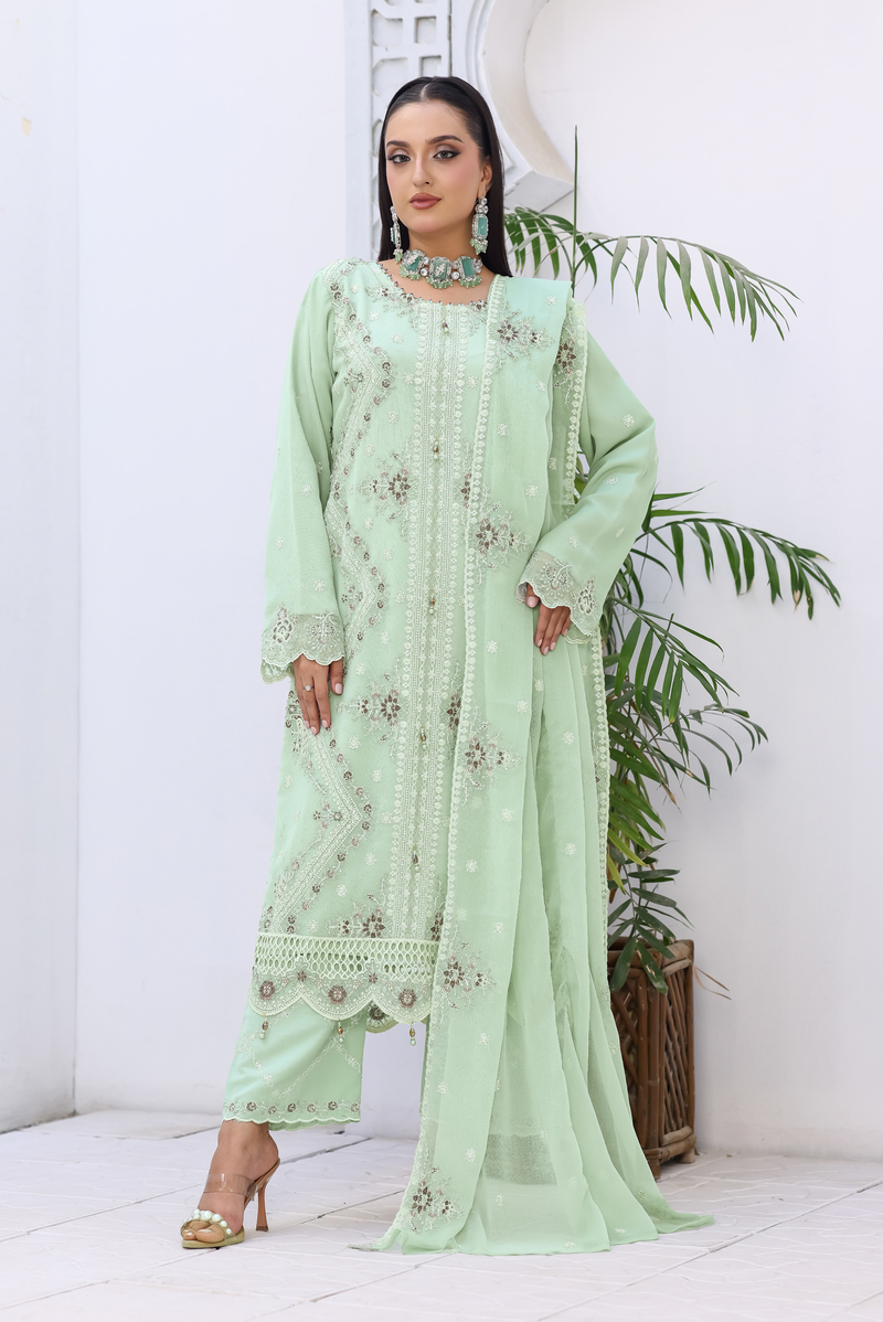 BIN HAMEED INARA VOL-10 DESIGN NO: RAY2018