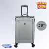 28Inch Soft Suitcase/Luggage 450D Jacquard RPET with PUX2 in waterproof- Gray (Original Export)