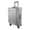 28Inch Soft Suitcase/Luggage 450D Jacquard RPET with PUX2 in waterproof- Gray (Original Export)