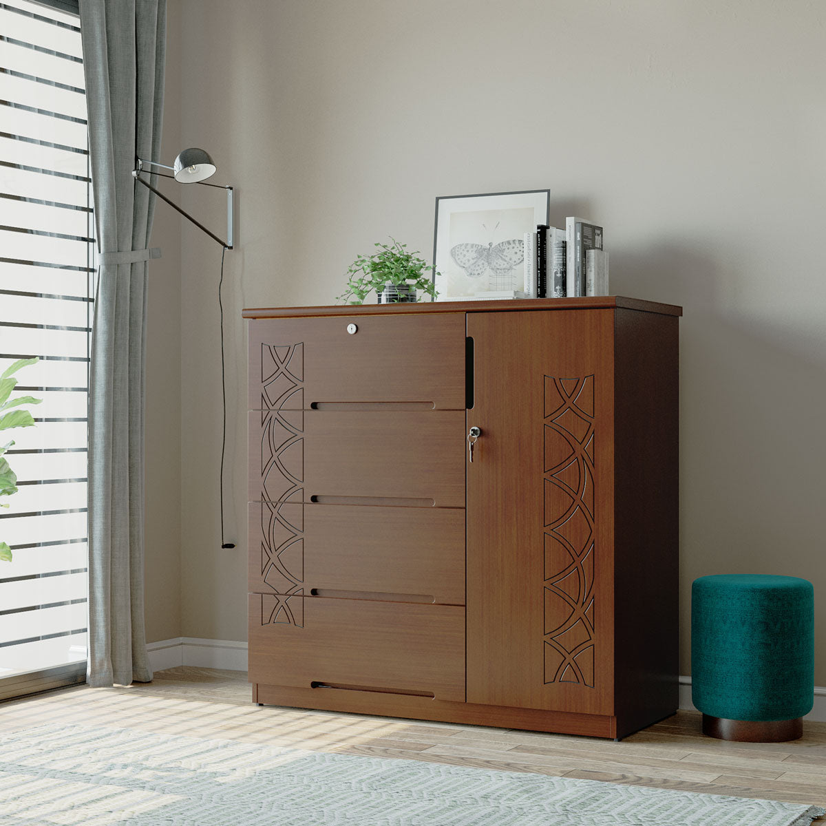 Roma Wooden Wardrobe | WDH-363-3-1-20