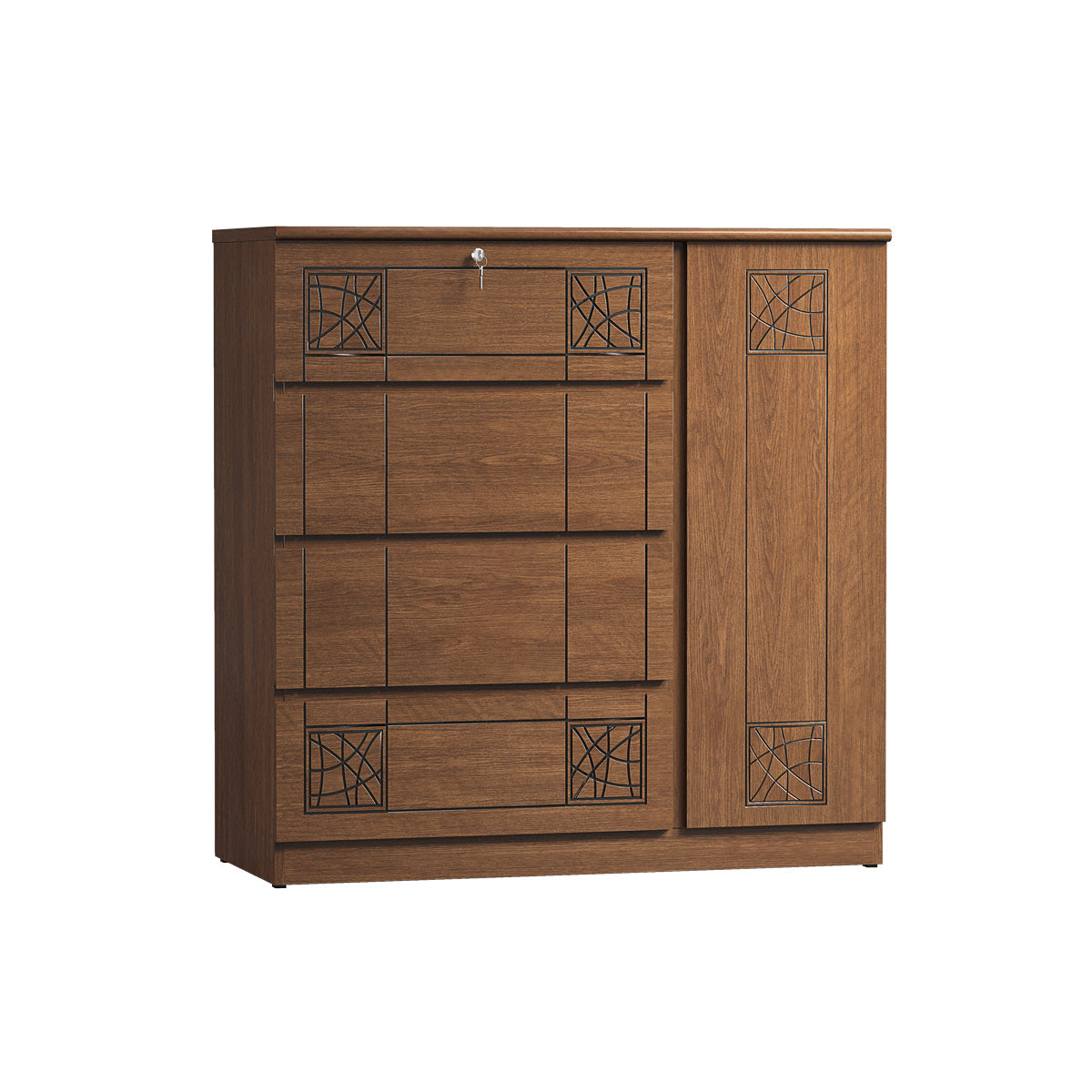 WARDROBE- CHEVRON WDH-145-1-1-20