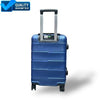 Travello Premium 24 Inch Hard Shell Trolley Luggage | Lightweight ABS Suitcase | 360° Spinner Wheels | Durable Travel Bag