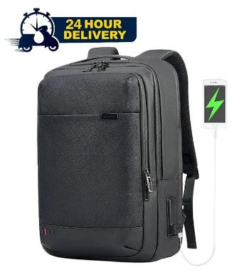 Waterproof 15.6 Inch Laptop Bags With Usb Charging Travel