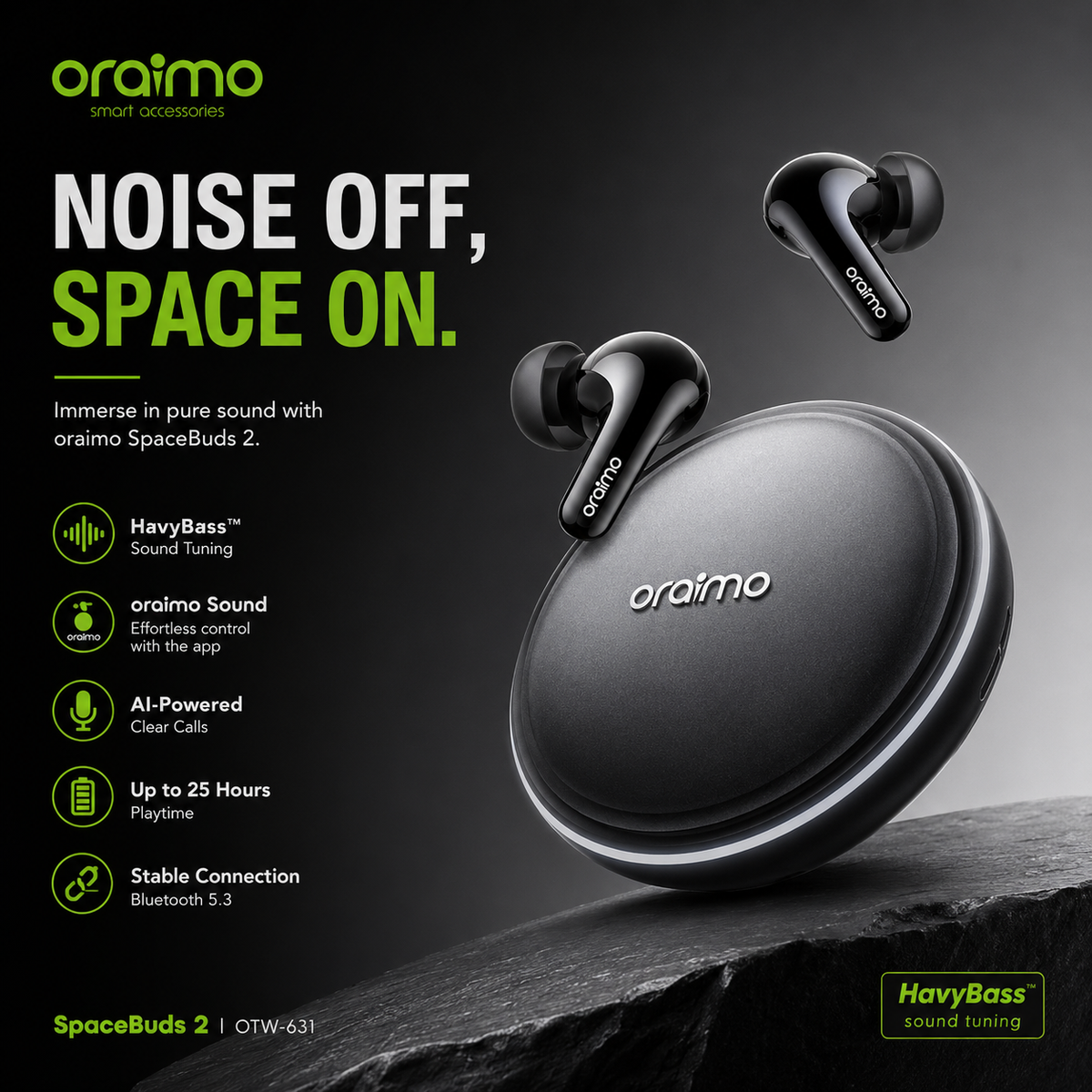Oraimo SpaceBuds 2