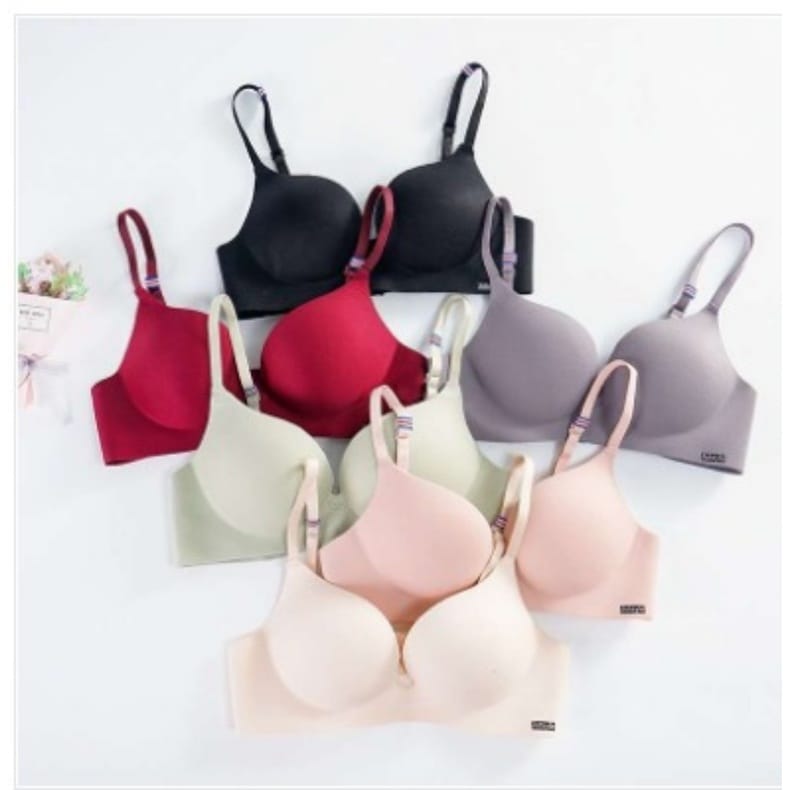 Women’s Seamless Padded Bra – Wireless Everyday Comfort Bra