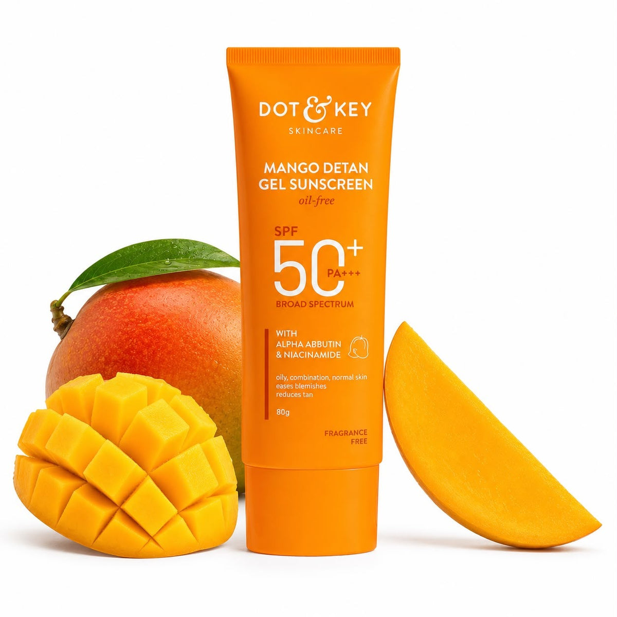 Dot & Key Mango + Detan Gel Sunscreen (Oil Free), SPF 50+ PA+++