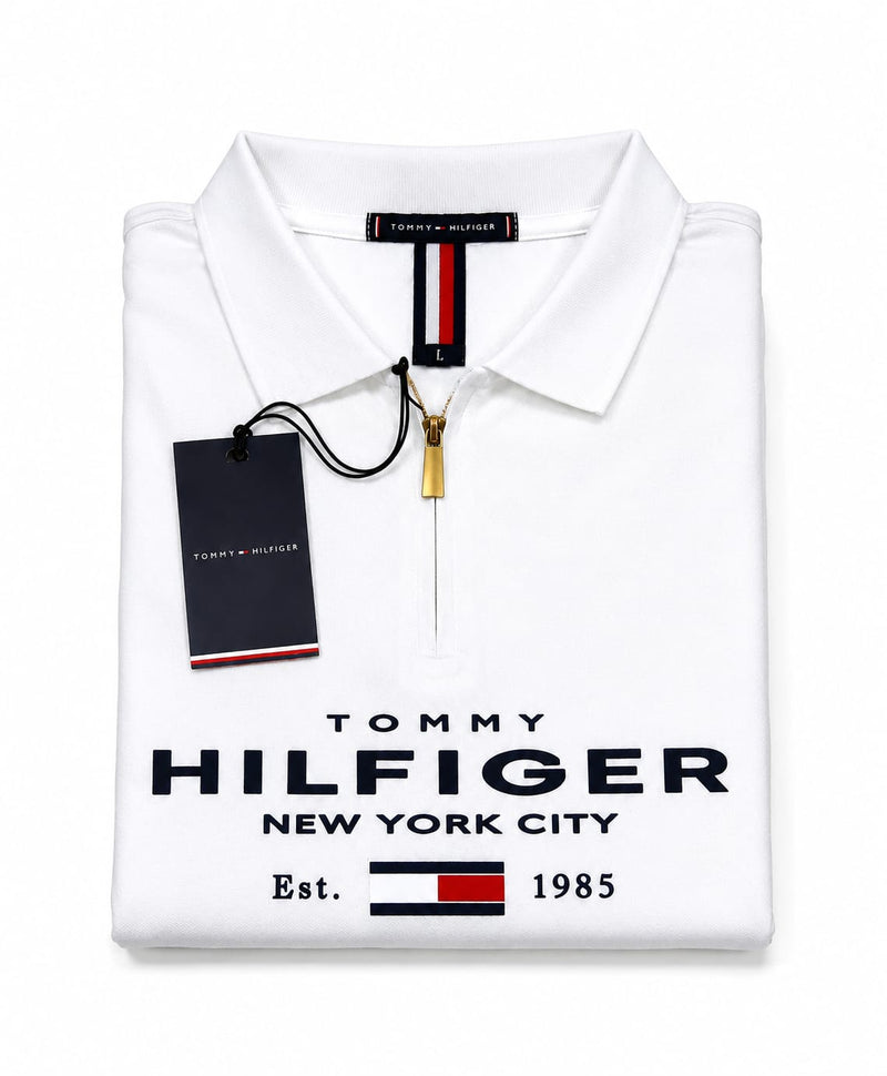 Men's Zipper Polo-05