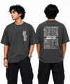Men's Graphic Drop Shoulder Oversized T-Shirt-011