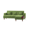 L SHAPE SOFA-DAPER SDC-393-3-1-20 (L SHAPE REBEKA) (Fabric-2155)