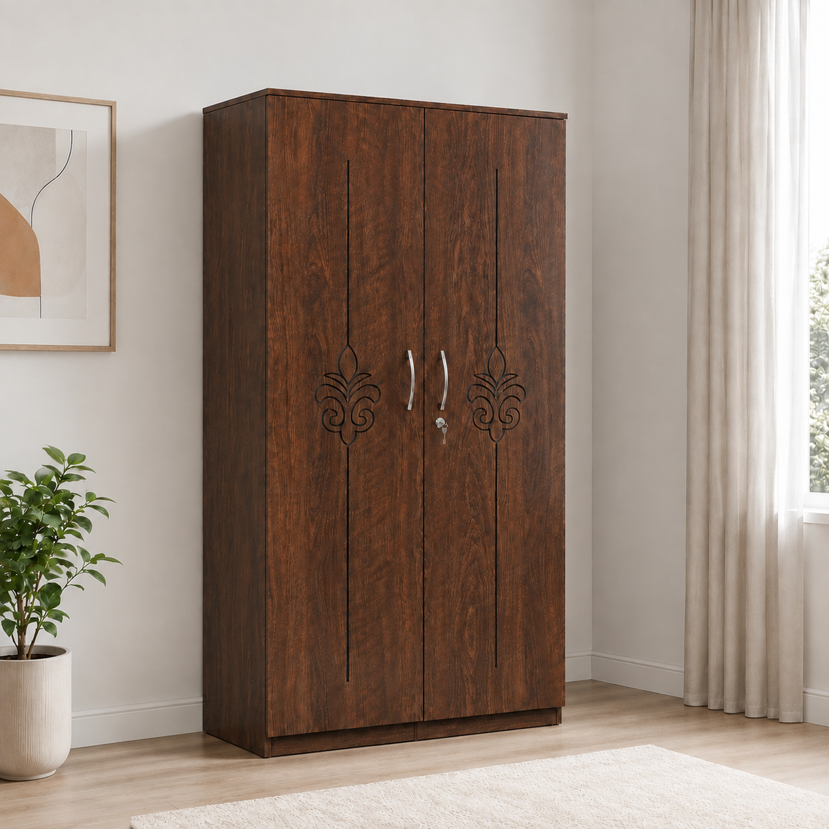 Cupboard - Livia CBH-153-3-1-20 (2 DOOR)