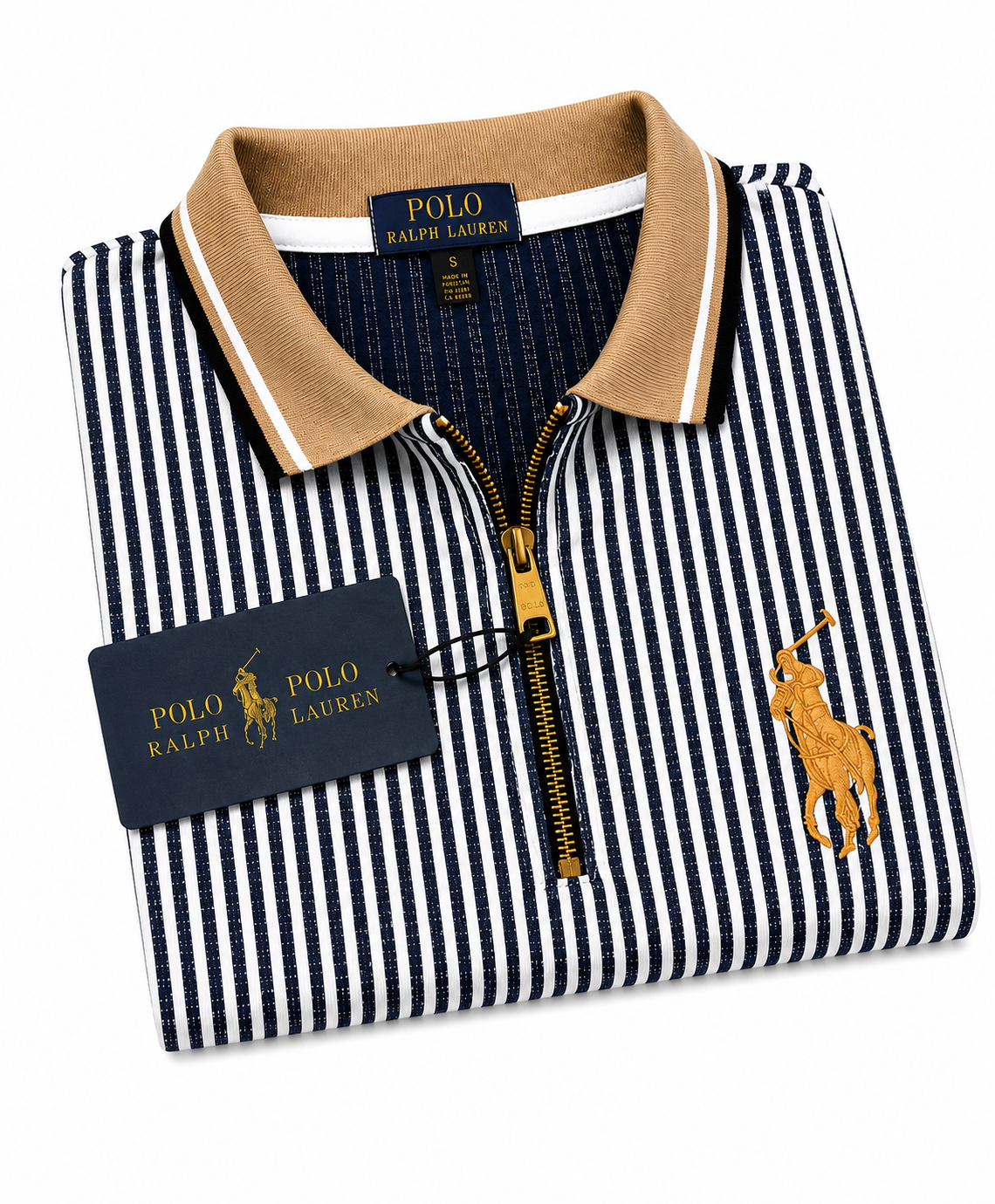 Men's Zipper Polo-02