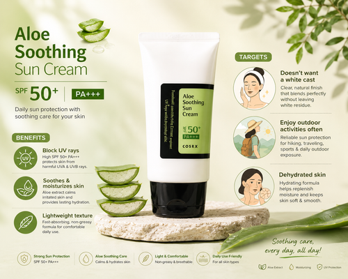 Aloe Soothing Sun Cream (50ml)
