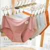 Women’s Seamless Daisy Print Panties – Soft Stretchy No-Line Underwear