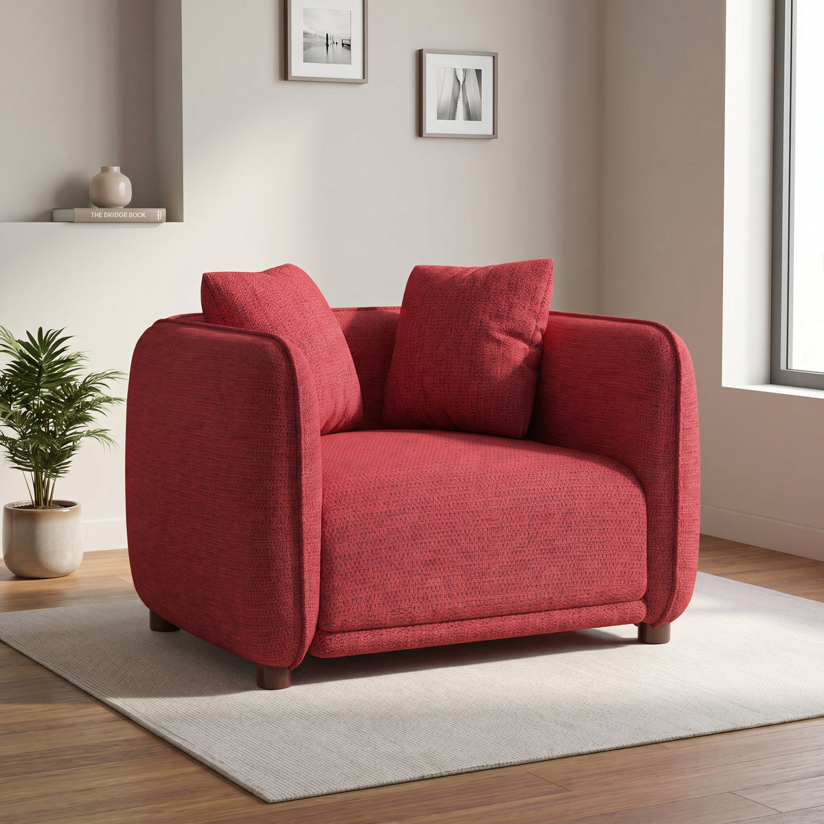 Single Sofa - Softex SSC-3124-3-1-20 (Fabric-2178)